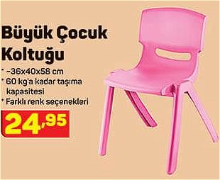 Büyük Çocuk Koltuğu 36x40x58 cm image