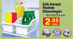 Çok Amaçlı Mutfak Düzenleyici 31x11x11,5 cm image