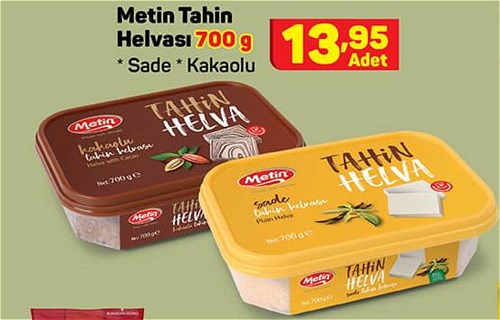 Metin Tahin Helvası 700 g image