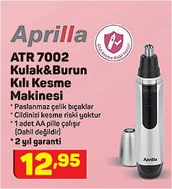 Aprilla ATR 7002 Kulak&Burun Kılı Kesme Makinesi image