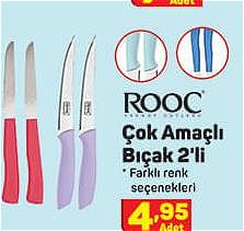 Rooc Çok Amaçlı Bıçak 2'li image