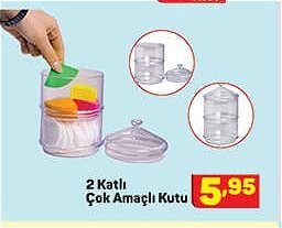 2 Katlı Çok Amaçlı Kutu image