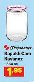 Paşabahçe Kapaklı Cam Kavanoz 660 cc image