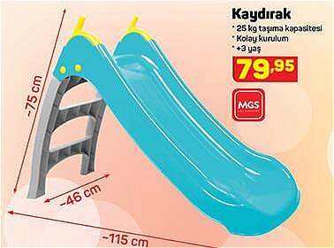 Mgs Kaydırak 75x46x115 cm image
