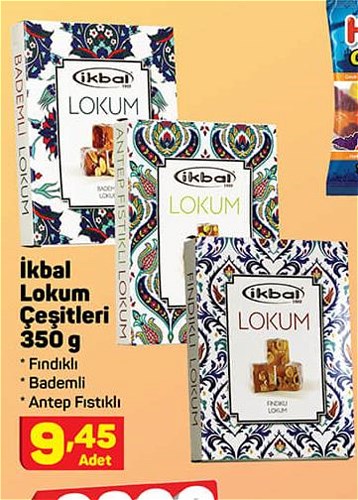 İkbal Lokum Çeşitleri 350 g image