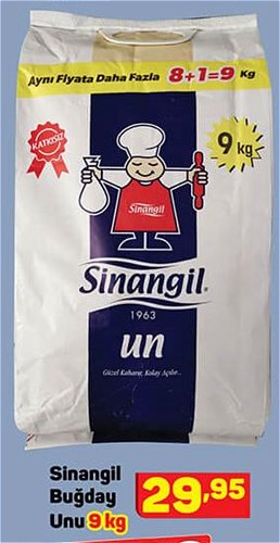 Sinangil Buğday Unu 9 kg image