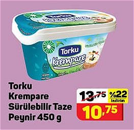 Torku Krempare Sürülebilir Taze Peynir 450 g image