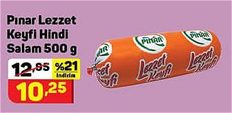 Pınar Lezzet Keyfi Hindi Salam 500 g image