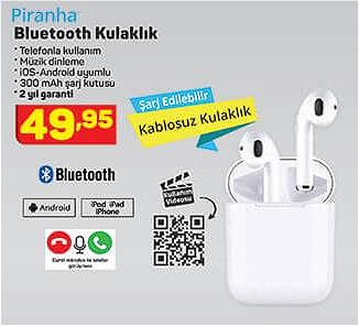 Piranha Bluetooth Kulaklık image