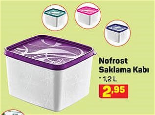 Nofrost Saklama Kabı 1,2 l image