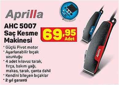 Aprilla AHC 5007 Saç Kesme Makinesi image