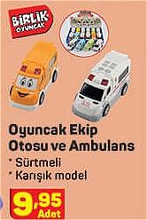 Birlik Oyuncak Ekip Otosu ve Ambulans image