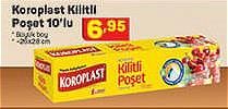 Koroplast Kilitli Poşet 10'lu Büyük Boy image