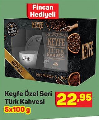 Keyfe Özel Seri Türk Kahvesi 5x100 g image