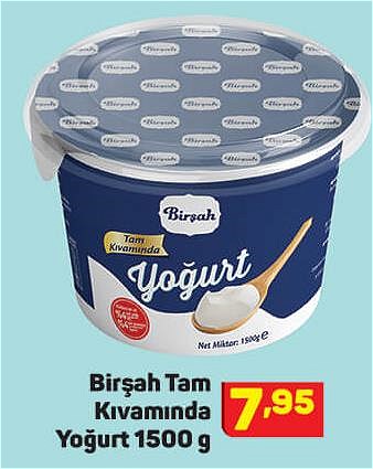 Birşah Tam Kıvamında Yoğurt 1500 g image