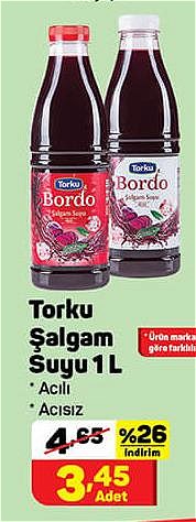 Torku Şalgam Suyu 1 l image