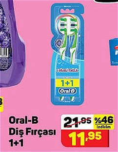 Oral-B Diş Fırçası 1+1 image