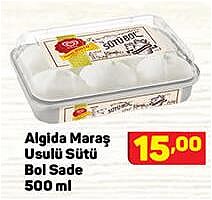Algida Maraş Usulü Sütü Bol Sade 500 ml image