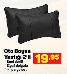 Oto Boyun Yastığı 2'li image