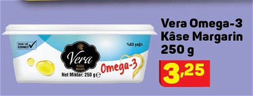 Vera Omega-3 Kase Margarin 250 g image