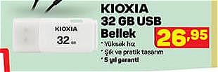 Kioxia 32 GB Usb Bellek image