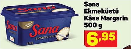 Sana Ekmeküstü Kase Margarin 500 g image