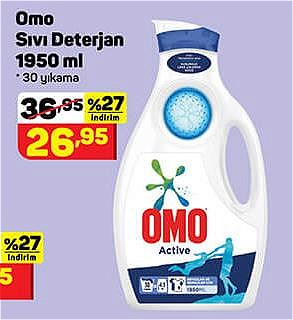 Omo Sıvı Deterjan 1950 ml 30 Yıkama image