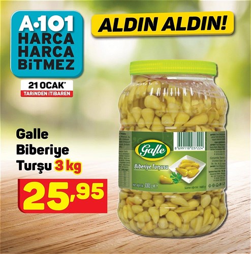 Galle Biberiye Turşu 3 kg image