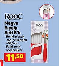 Rooc Meyve Bıçak Seti 6'lı image