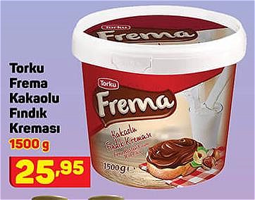 Torku Frema Kakaolu Fındık Kreması 1500 g image