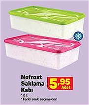 Nofrost Saklama Kabı 2 l image