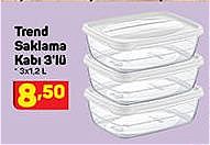 Trend Saklama Kabı 3'lü image