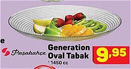 Paşabahçe Generation Oval Tabak 1450 cc image