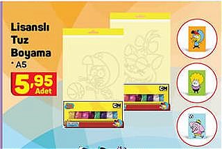 Kral Şakir Lisanslı Tuz Boyama A5 image