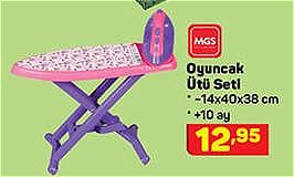 Mgs Oyuncak Ütü Seti 14x40x38 cm image