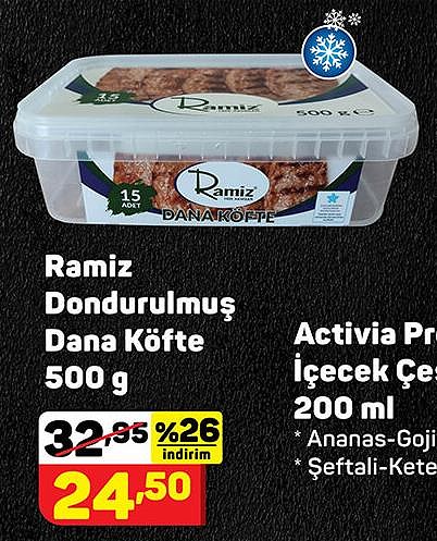 Ramiz Dondurulmuş Dana Köfte 500 g image