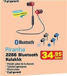 Piranha 2286 Bluetooth Kulaklık image