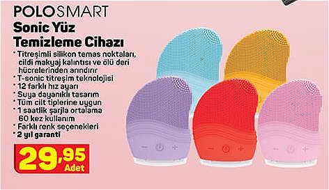 PoloSmart Sonic Yüz Temizleme Cihazı image