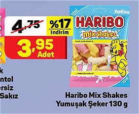 Haribo Mix Shakes Yumuşak Şeker 130 g image