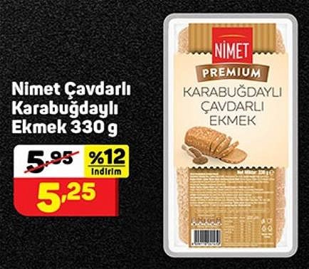 Nimet Çavdarlı Karabuğdaylı Ekmek 330 g image