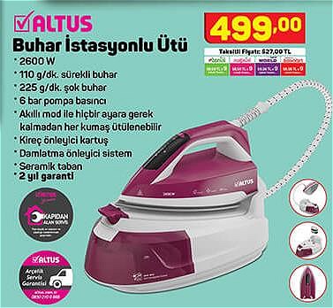 Altus Buhar İstasyonlu Ütü 2600 W image