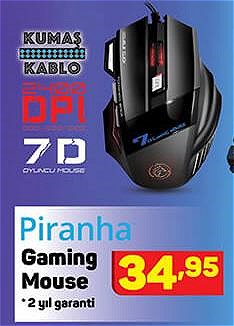 Piranha Gaming Mouse image