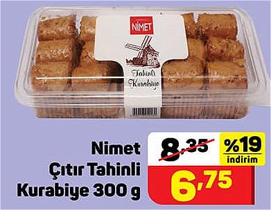 Nimet Çıtır Tahinli Kurabiye 300 g image