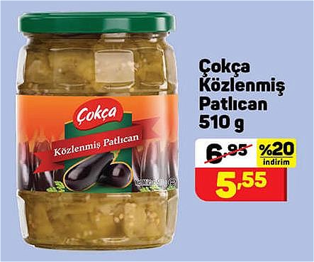 Çokça Közlenmiş Patlıcan 510 g image