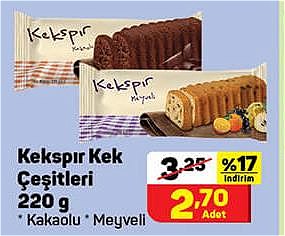 Kekspir Kek Çeşitleri 220 g image