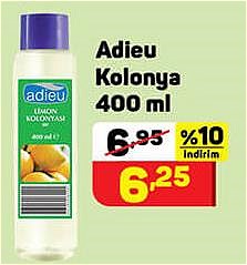 Adieu Kolonya 400 ml image