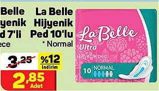 La Belle Hijyenik Ped 10'lu Normal image