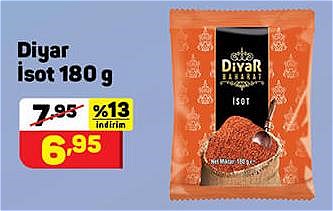 Diyar İsot 180 g image