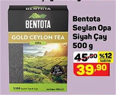 Bentota Seylan Opa Siyah Çay 500 g image