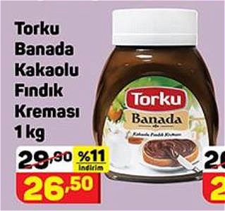 Torku Banada Kakaolu Fındık Kreması 1 kg image